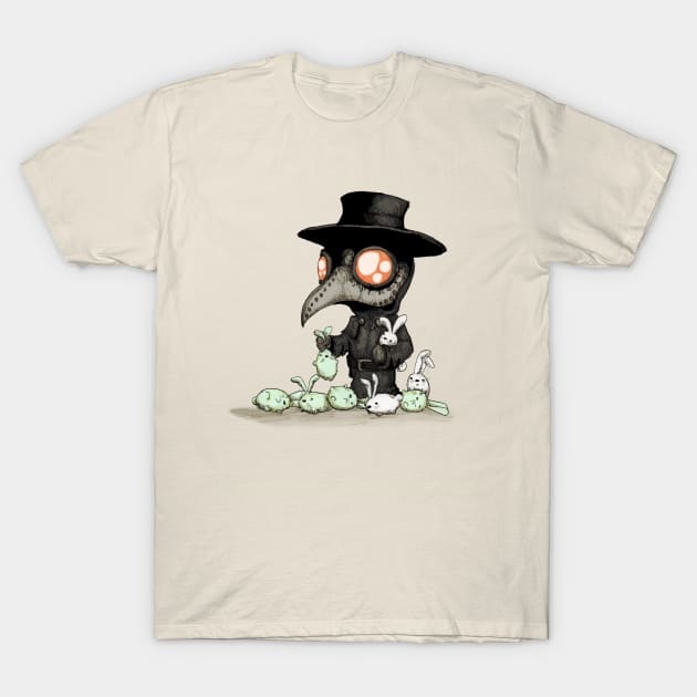 Plague Doctor Experiments T-Shirt by LVBart